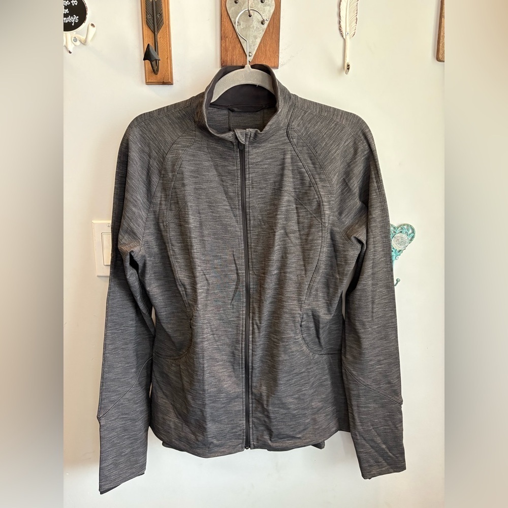 Lululemon Grey Zip-Up Jacket